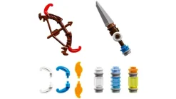 LEGO® Horizon Adventures™ Aloy og Varl mot skallvandrer og sagtann 77037