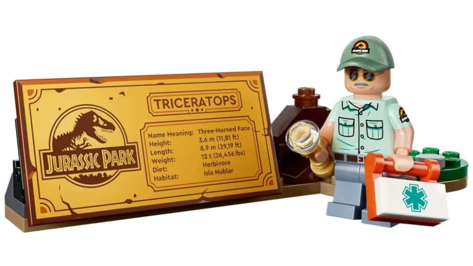 LEGO® Jurassic World Dinosaurfossiler: Triceratops 77985
