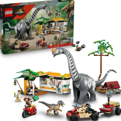 LEGO® Jurassic World På sporet av titanosaurus og raptor 76973