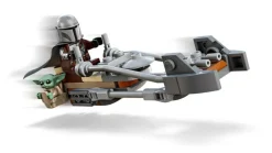 LEGO® Star Wars™ Mandalorianeren og Grogus speedersykkel 75436