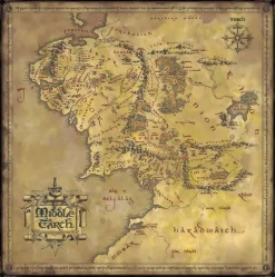 Lord of the rings Midgard puslespill