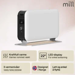 Mill Instant Max gulvovn LED
