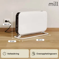 Mill Instant Mec 2000W gulvovn