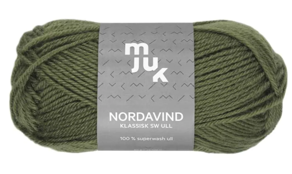 Mjuk Nordavind ullgarn