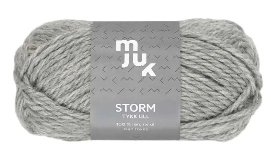 Mjuk Storm Tykk ullgarn