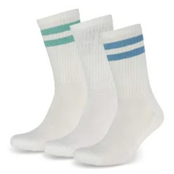 Mjuk tennissokker unisex 3-pk