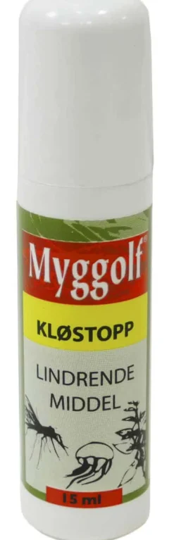 Myggolf kløstopp