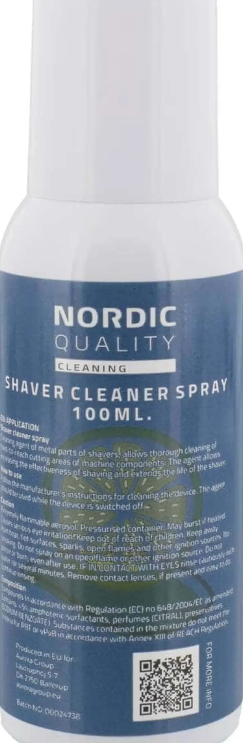 Nordic Quality rensespray til barbermaskin