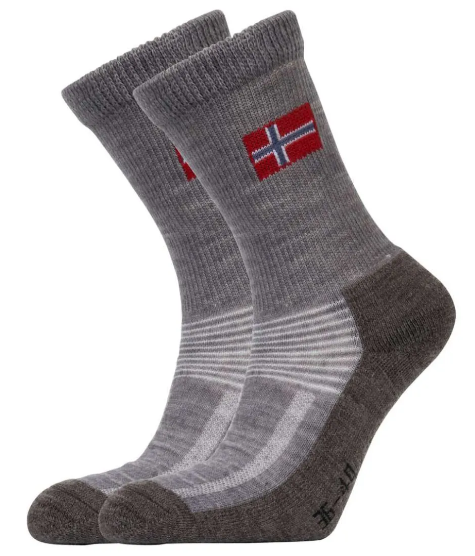 Norgesullsokken 2-pk unisex