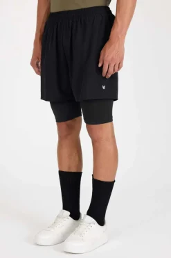 Northpeak Martin 3 2-i-1 treningsshorts herre