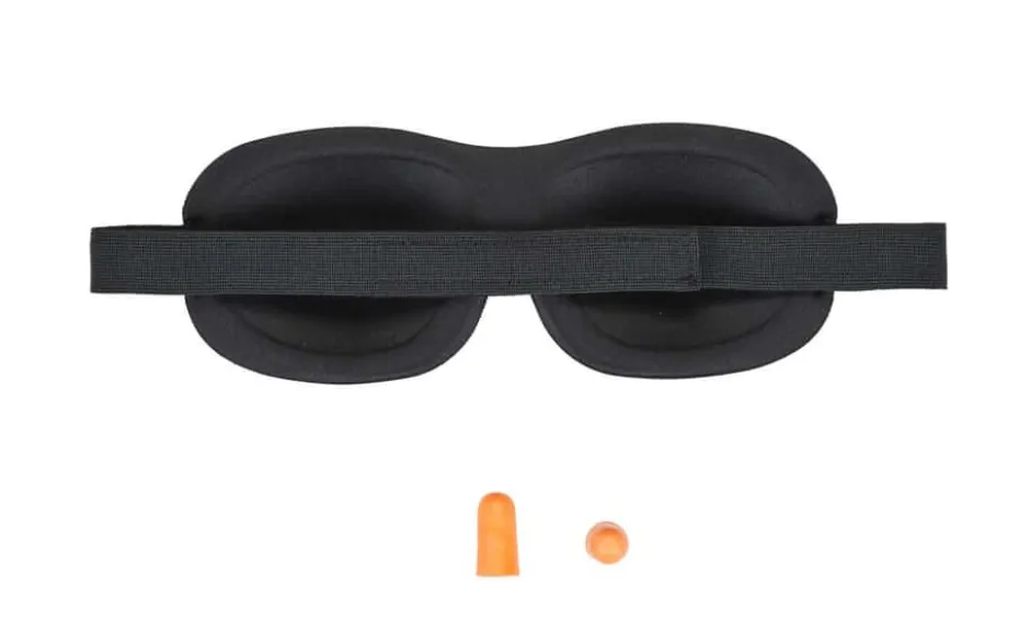 Northpeak sett med sovemaske og ørepropper