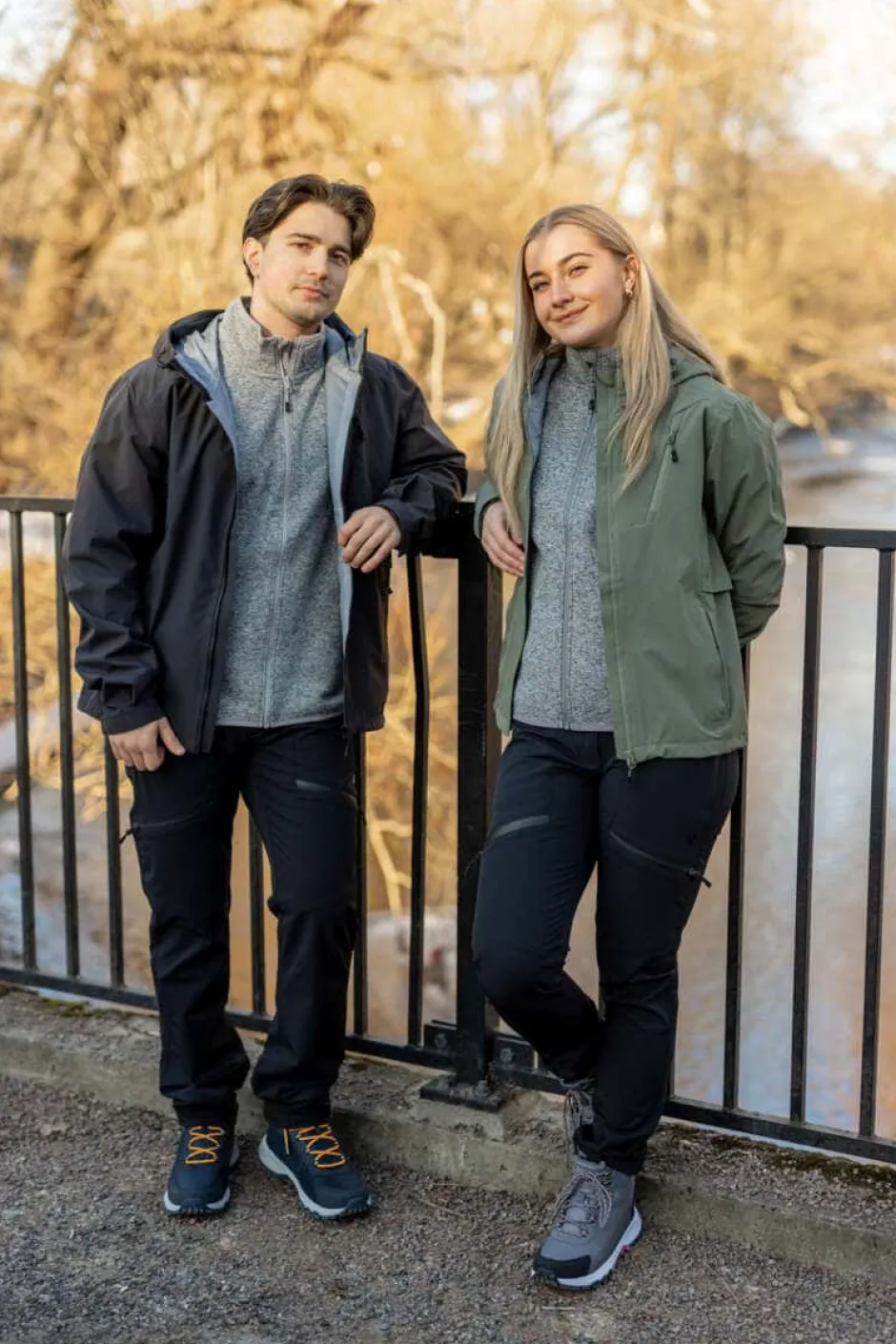 Northpeak Strandafjell fleecejakke herre