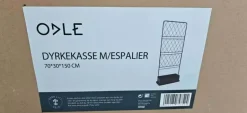 Odle dyrkekasse med espalje