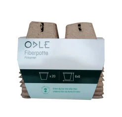 Odle fiberpotter firkantet 20-pk