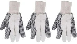 Odle sort/hvit hagehanske 3-pk.