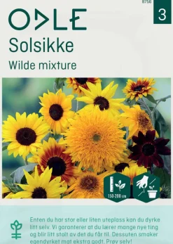 Odle 'Wilde mixture' solsikke frø