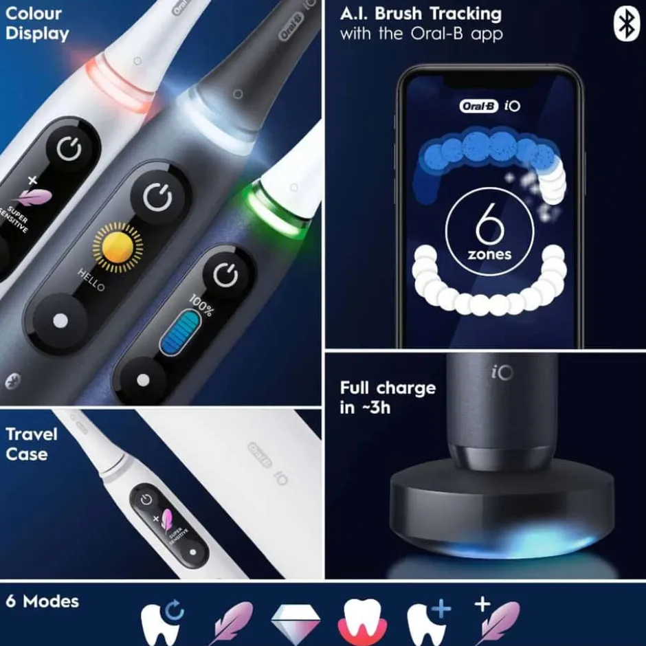 Oral-B™ iO8 elektrisk tannbørste