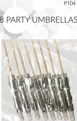 Party paraply 8pk