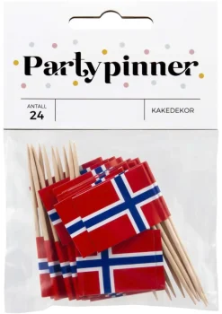 Partypinner kakedekor 24pk