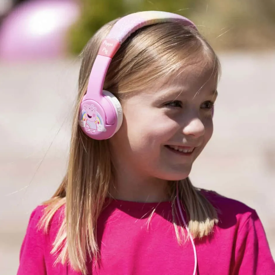 Peppa Gris trådløse on-ear hodetelefoner