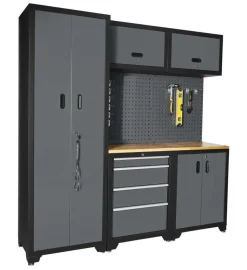 Probuilder arbeidsbenk med skap