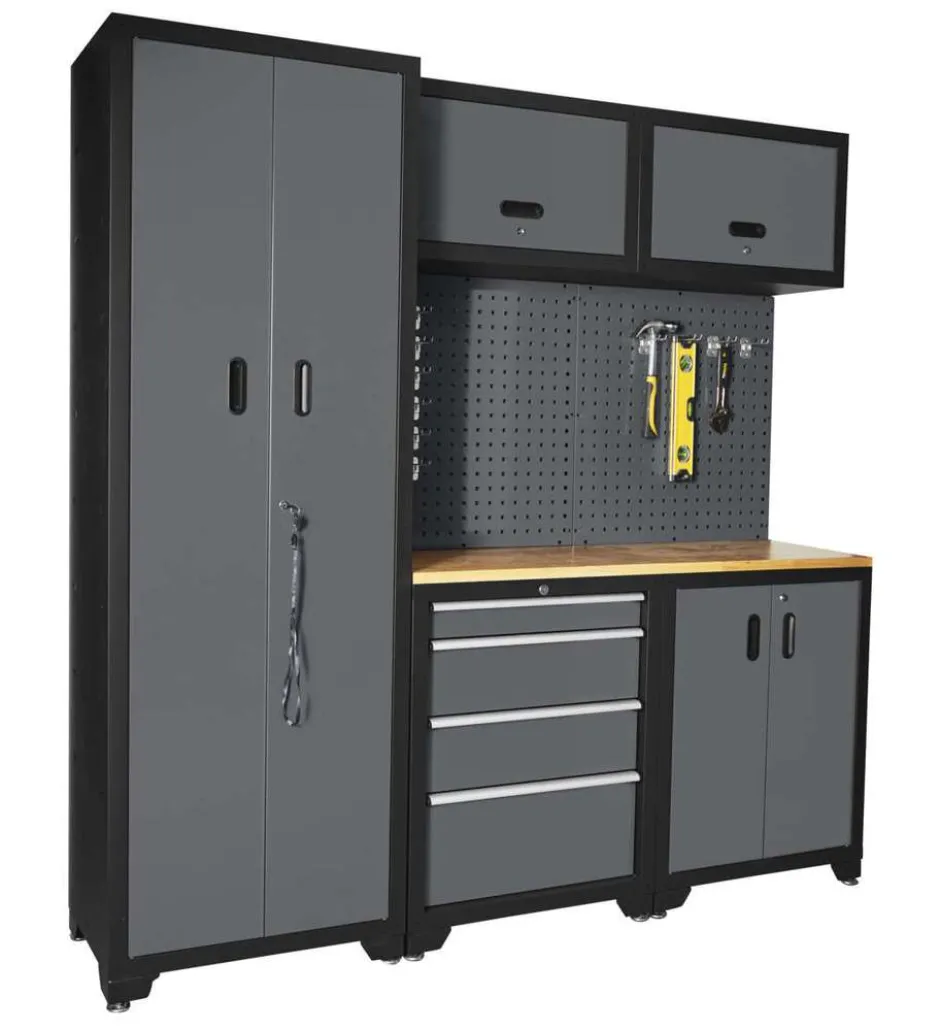 Probuilder arbeidsbenk med skap