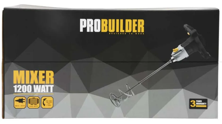 Probuilder 1200W mørtel og malingsrører