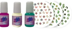 Real UniQ Glow in the Dark Neglekunst i metalletui