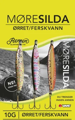 Remen Møresilda Ørret/Ferskvann sluksett 3 pk.