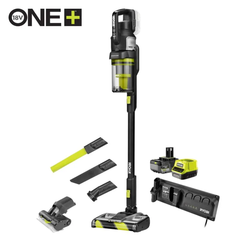Ryobi 18V ONE+ Børsteløs Støvsuger Premium sett