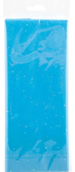 Silkepapir med glitter 6pk