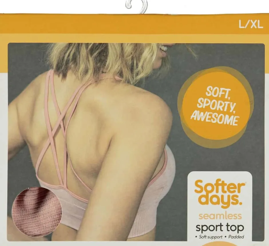 Softer Days Seamless sportstopp dame
