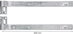 Stabelhengsel 400mm