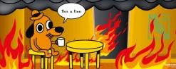 SUPE® musematte This is fine