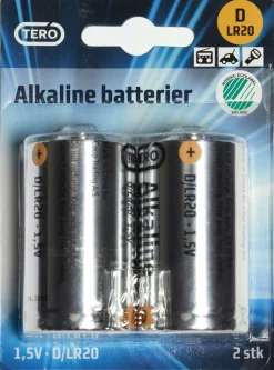 Tero batterier D LR20 batterier