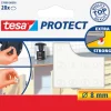 Tesa Silikonknotter Ø8mm transparent