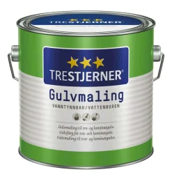TreStjerner 80/helblank gulvmaling