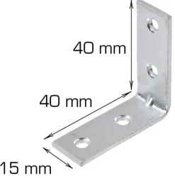 Vinkelbeslag 40mm