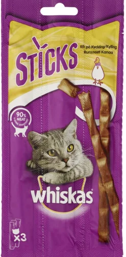 Whiskas® Sticks Kylling 18g