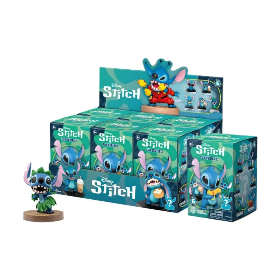 YuMe Stitch Hero Box Blind Box Fun Series 2 samlefigurer