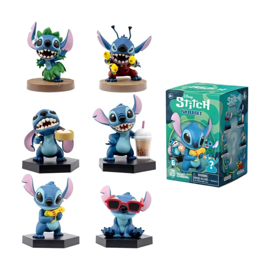 YuMe Stitch Hero Box Blind Box Fun Series 2 samlefigurer